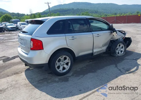 2012 Ford Edge Sel z USA, uszkodzony, nr VIN 2FMDK4JC1CBA08764
